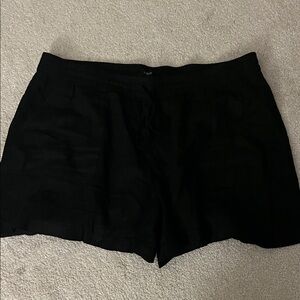 J. Crew High Waist Black Shorts